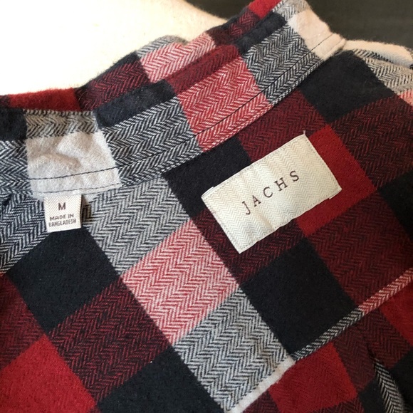 Flannel Button Up Shirt - Picture 4 of 5